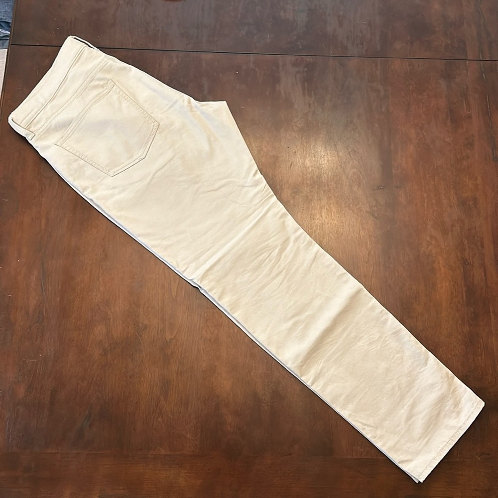 Cream cord pants